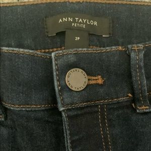 Ann Taylor Petite dark blue Jeans
